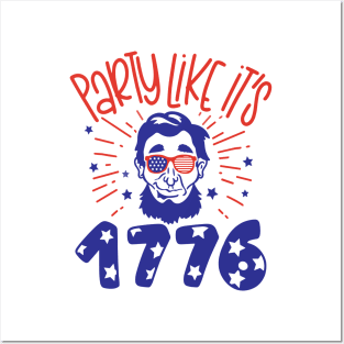 party like its 1776 Posters and Art